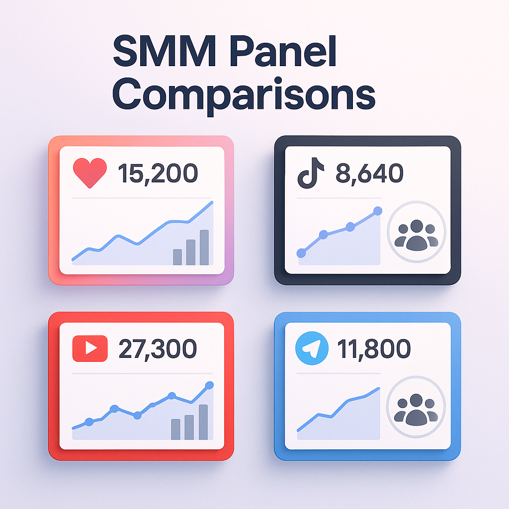 Compare SMM Panels: Best Options for Social Media Growth