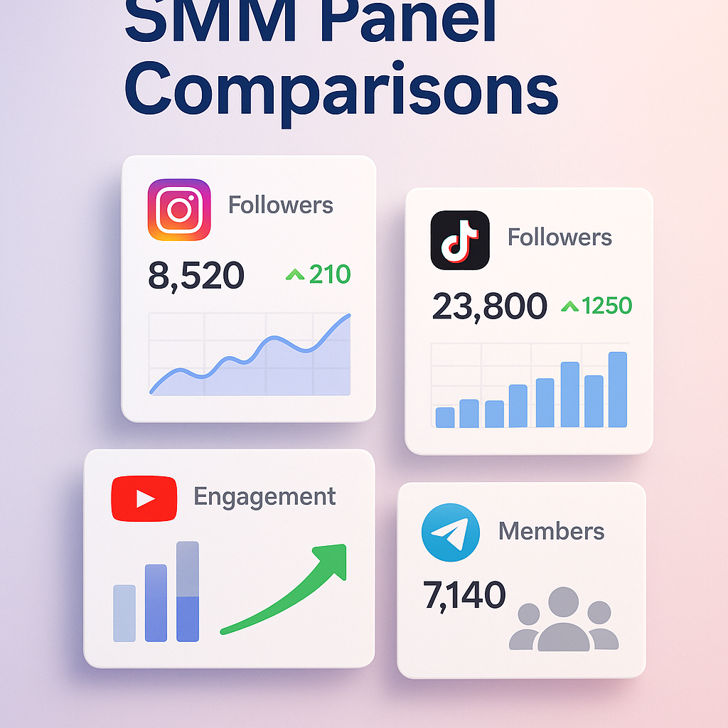 Compare SMM Panels for Instagram