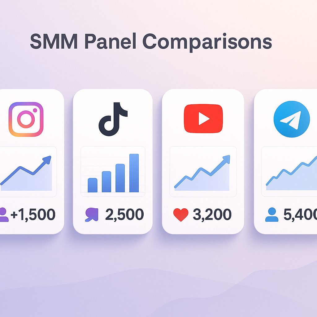 Compare SMM Panels: Choose the Best for Social Media Growth