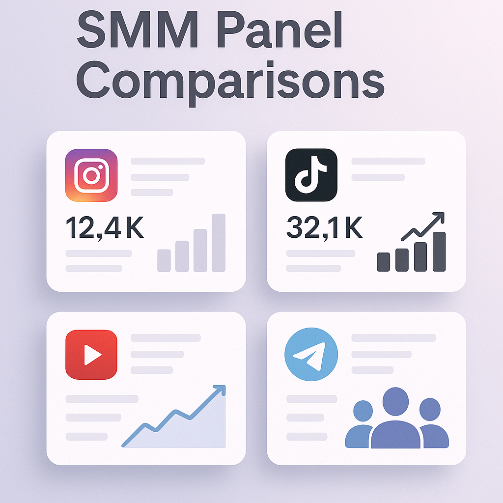 Compare SMM Panels UK: Best Options for Social Media Growth