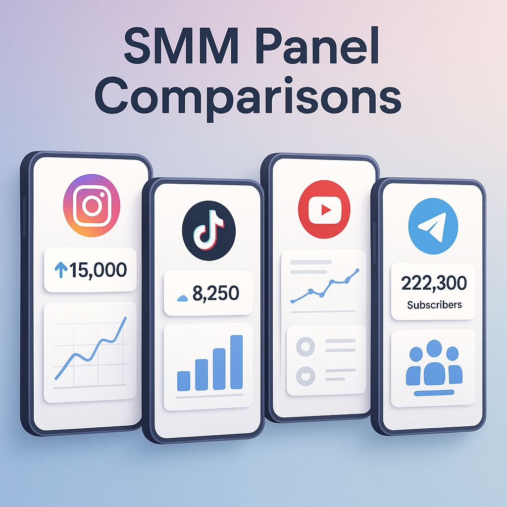 Compare SMM Panels 2023: Best for Social Media Growth