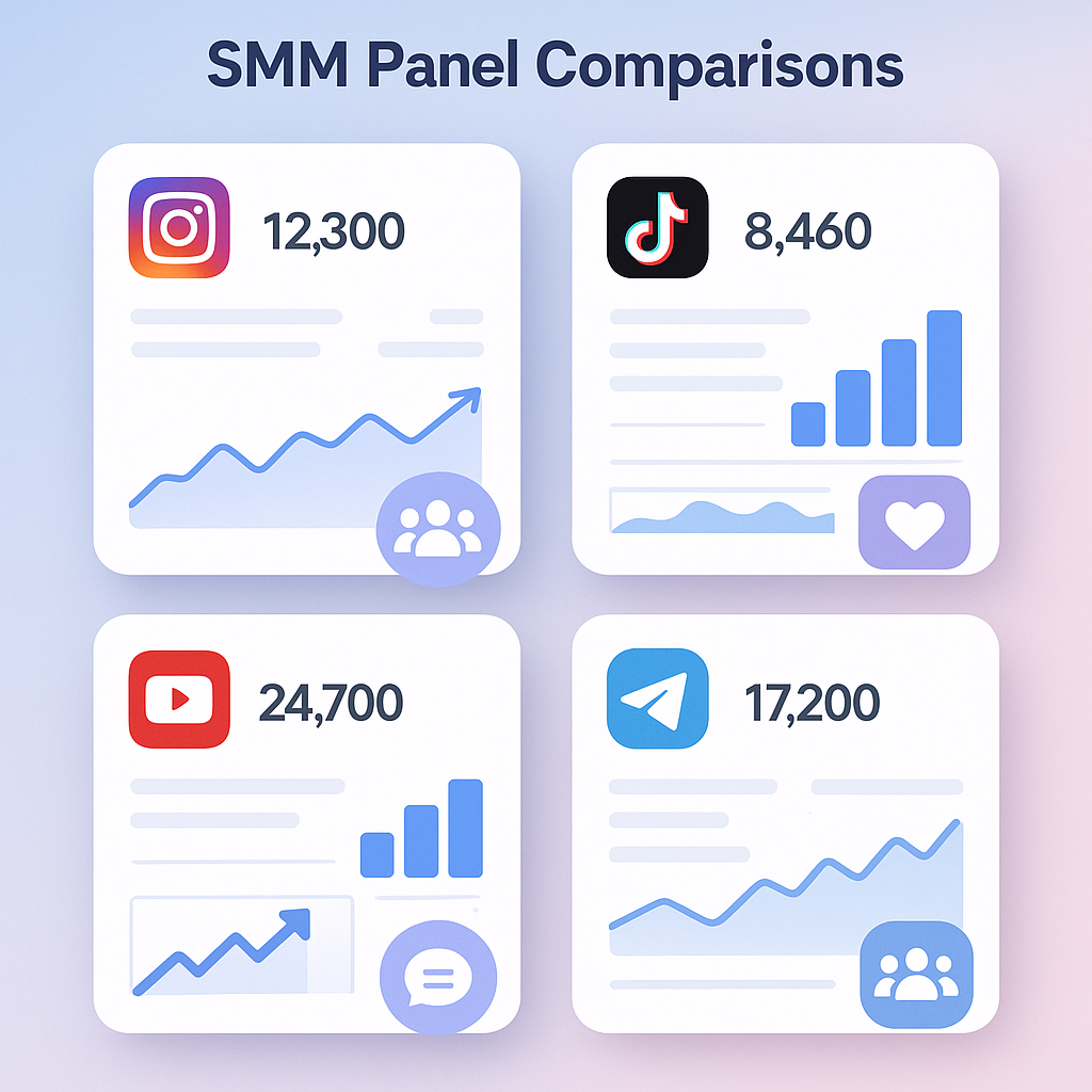 Comparing the Best SMM Panels for Instagram & More