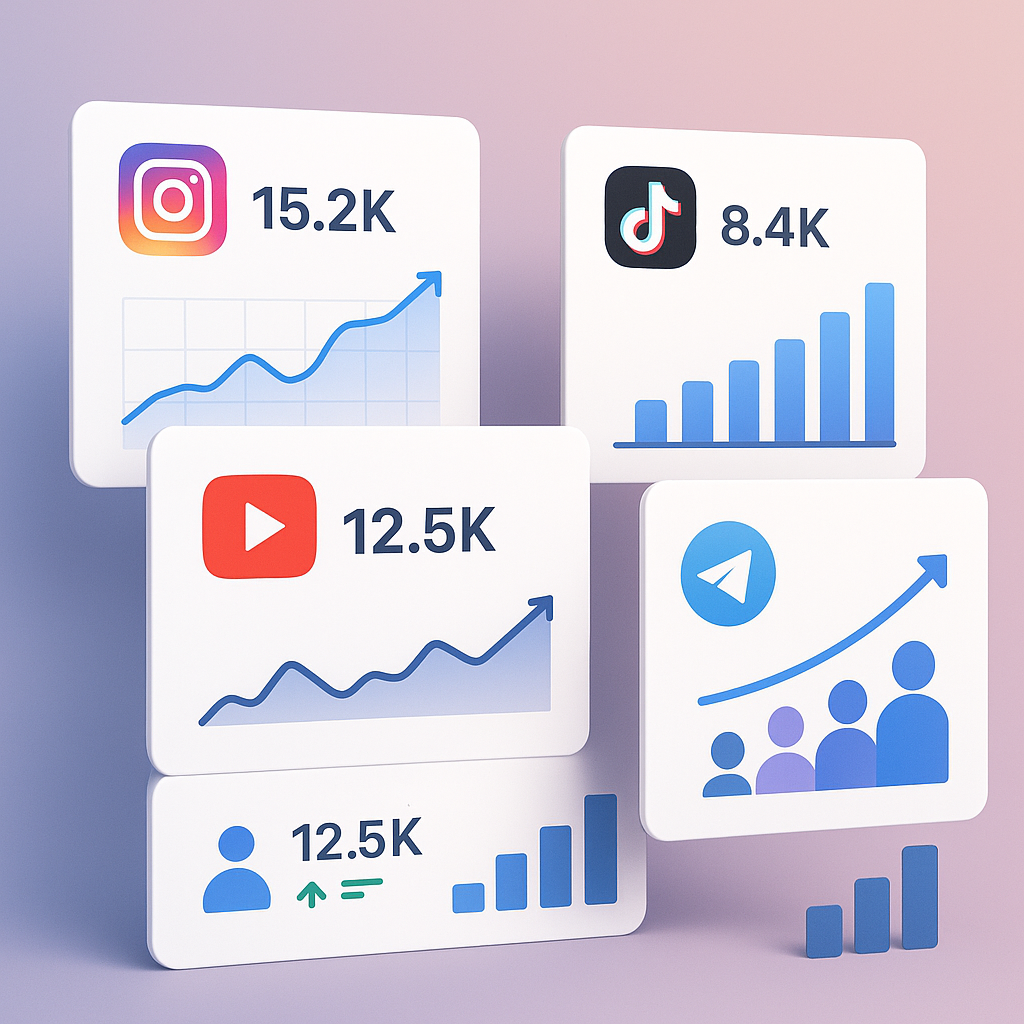 The Best SMM Panel USA for Instagram, TikTok, YouTube, and Telegram