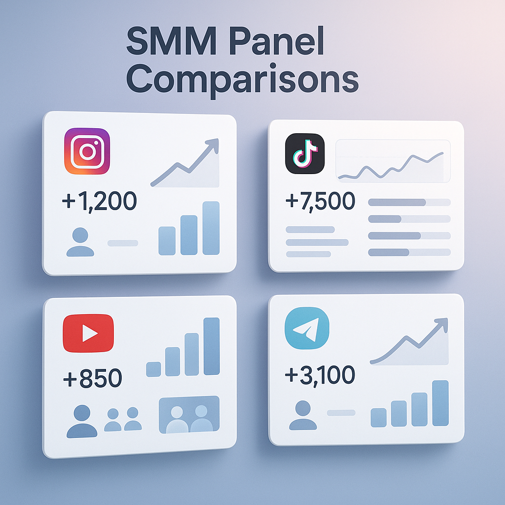 Compare SMM Panels: Find the Best for Instagram, TikTok, YouTube & Telegram