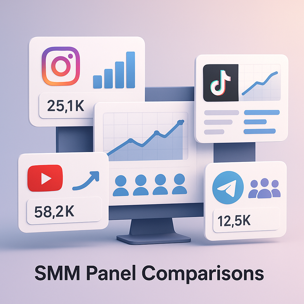 Comparing Crescitaly vs SocialPanel24: Best SMM Panels