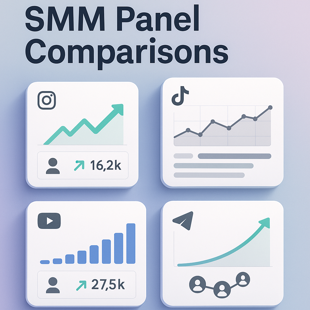 Compare SMM Panels: Finding the Best for Instagram, TikTok, YouTube, and Telegram