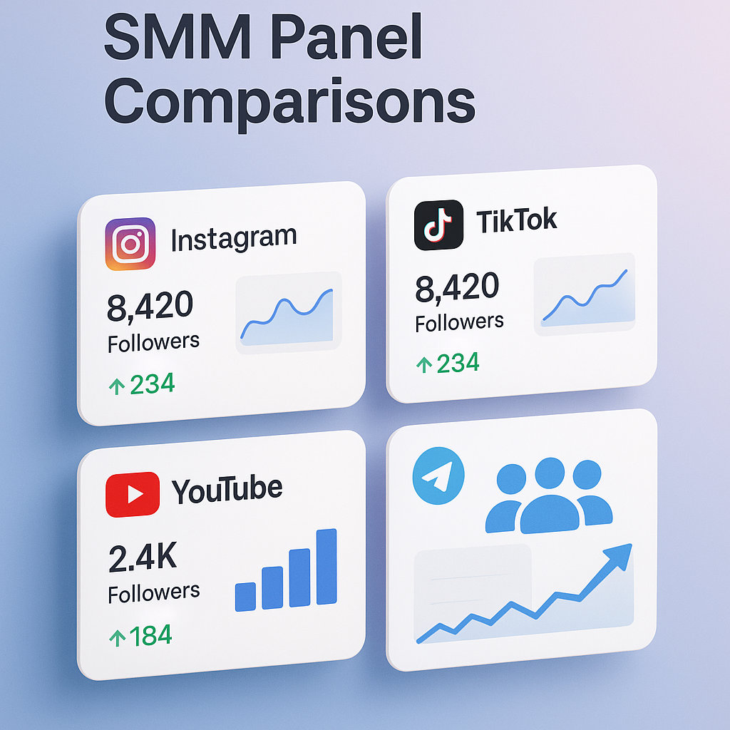 Comparing SMM Panels: The Key to Social Media Growth