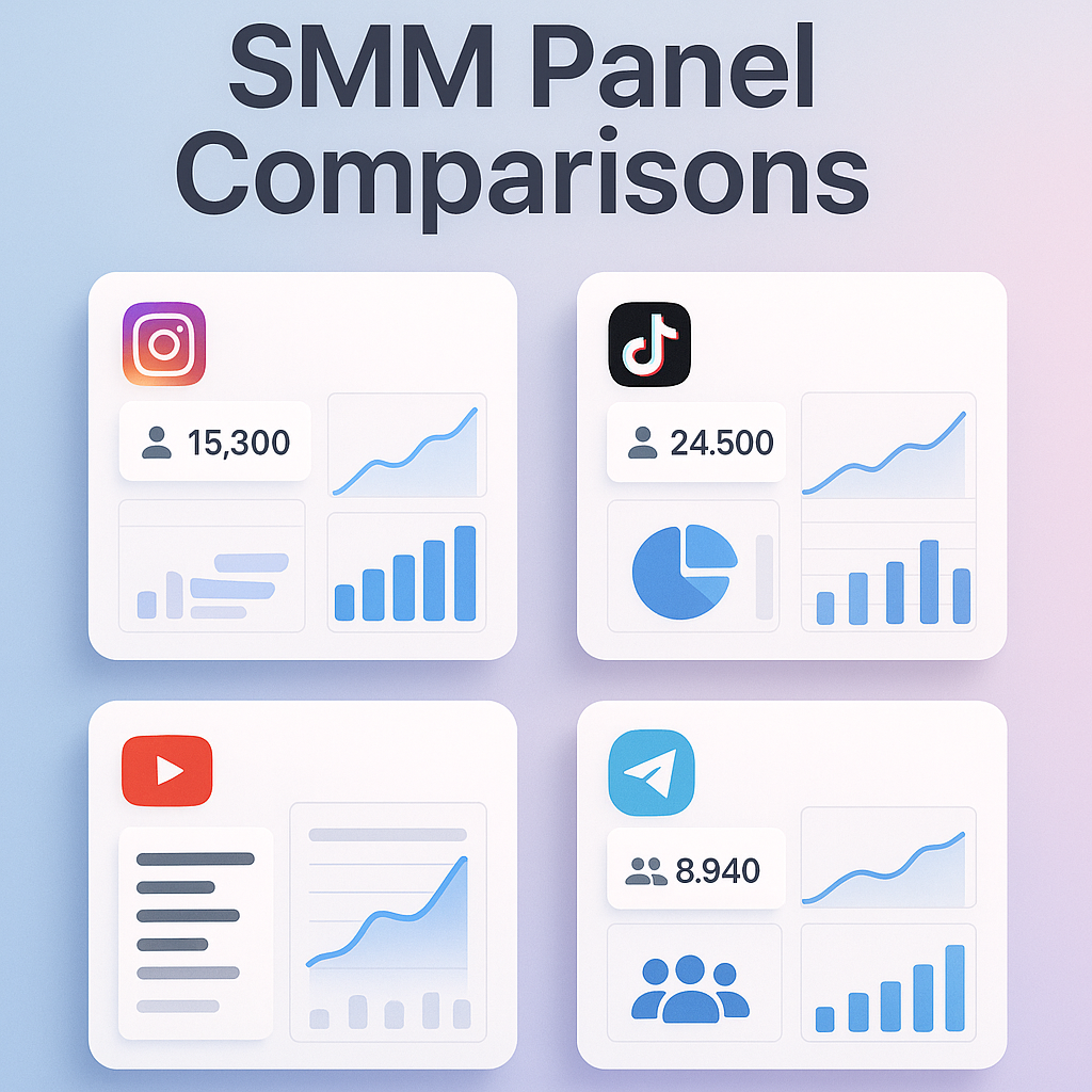 Compare SMM Panels & Choose the Best