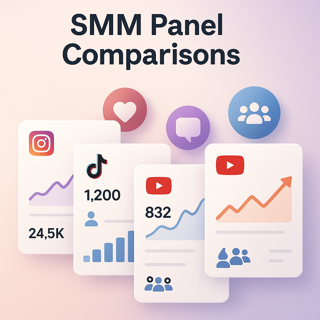 Comparing SMM Panels: Boost Your Social Media Presence