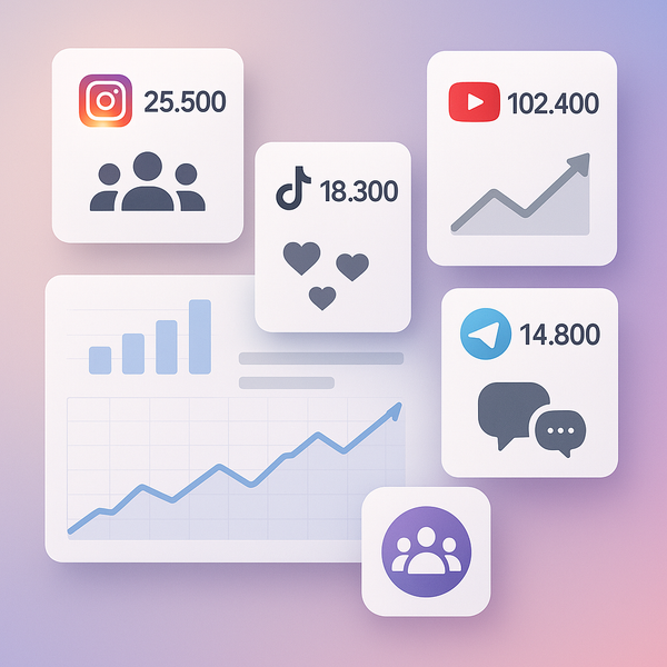 Compare SMM Panels for Instagram, TikTok, YouTube, Telegram