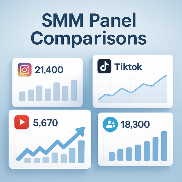 Compare SMM Panels: Best Social Media Growth Options